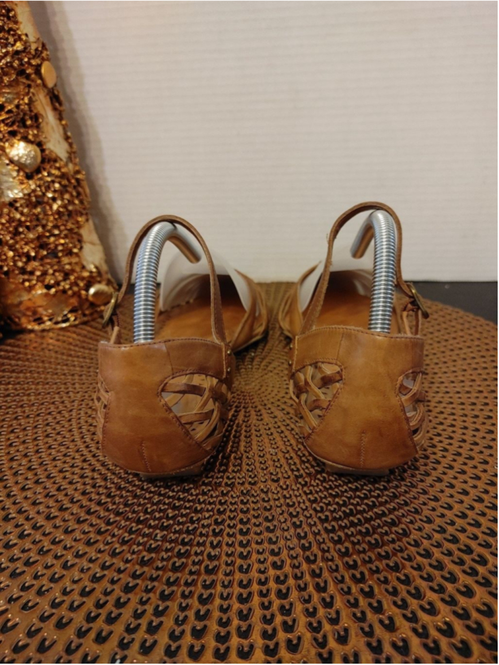 Bronx Leather Sandals Size 40 - Picture 4 of 5